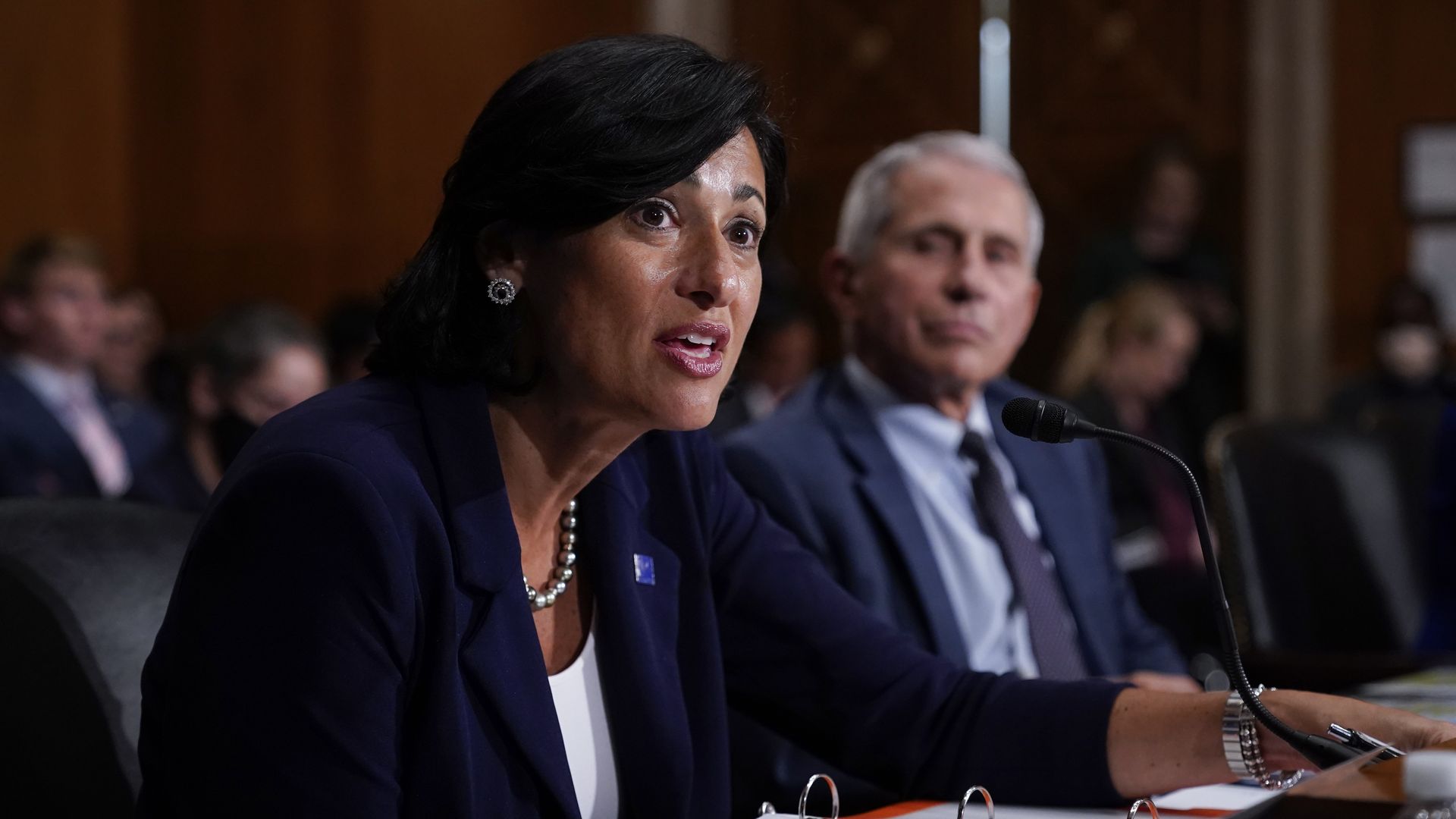 Rochelle Walensky, director of the Centers for Disease Control and Prevention (CDC), and top infectious disease expert Dr. Anthony Fauci
