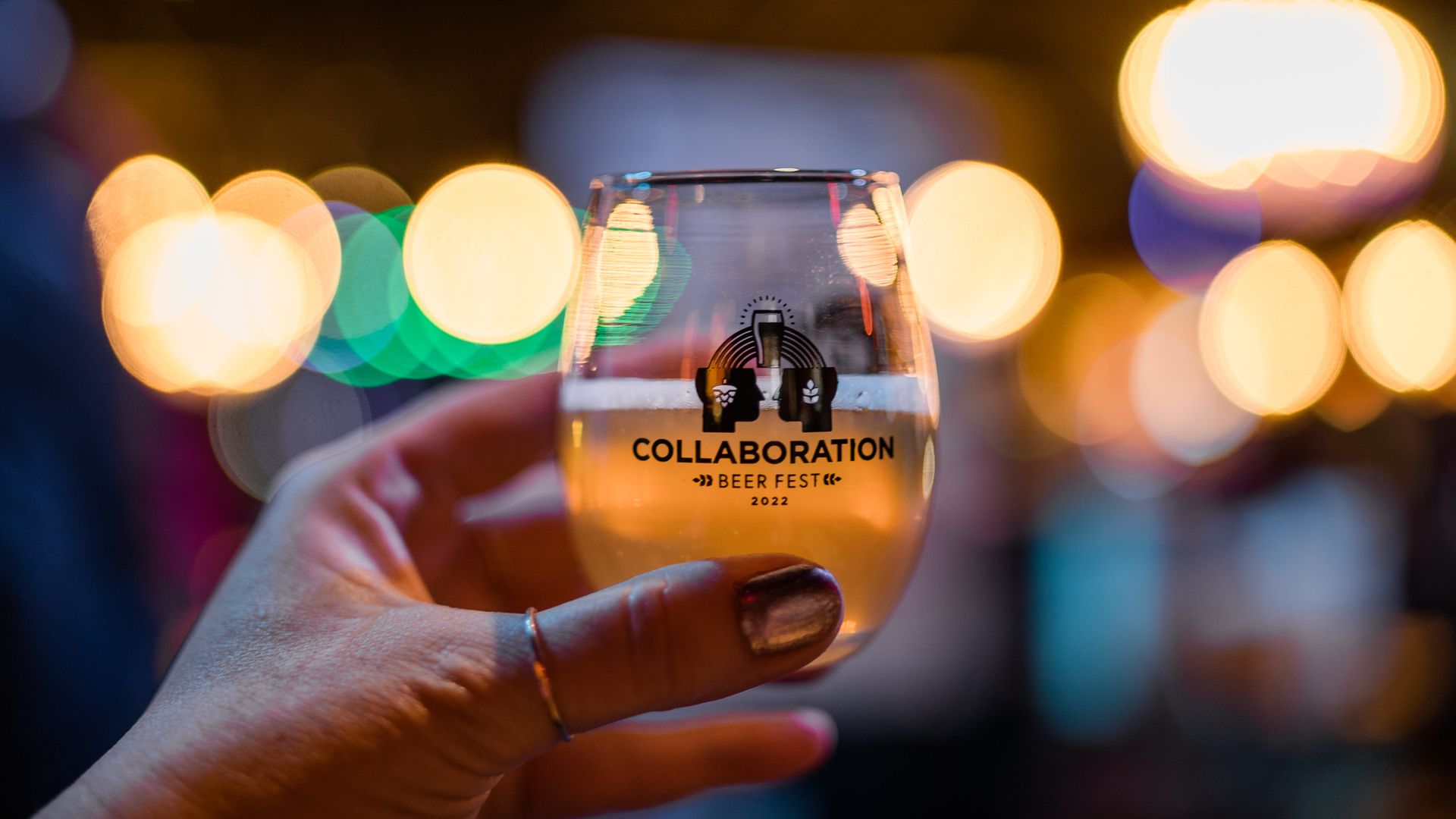 Collaboration Fest glass