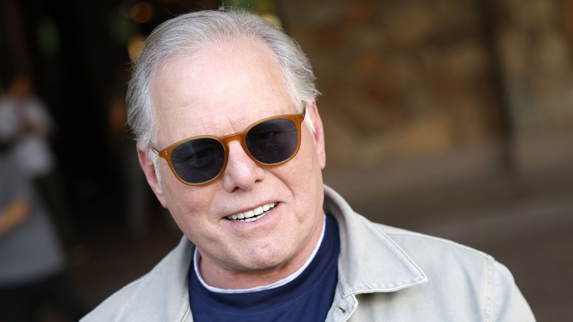 Warner Bros. Discovery CEO David Zaslav arrives for the Allen & Company Sun Valley Conference on July 8, 2025 in Idaho. Photo: Kevin Dietsch/Getty Images

