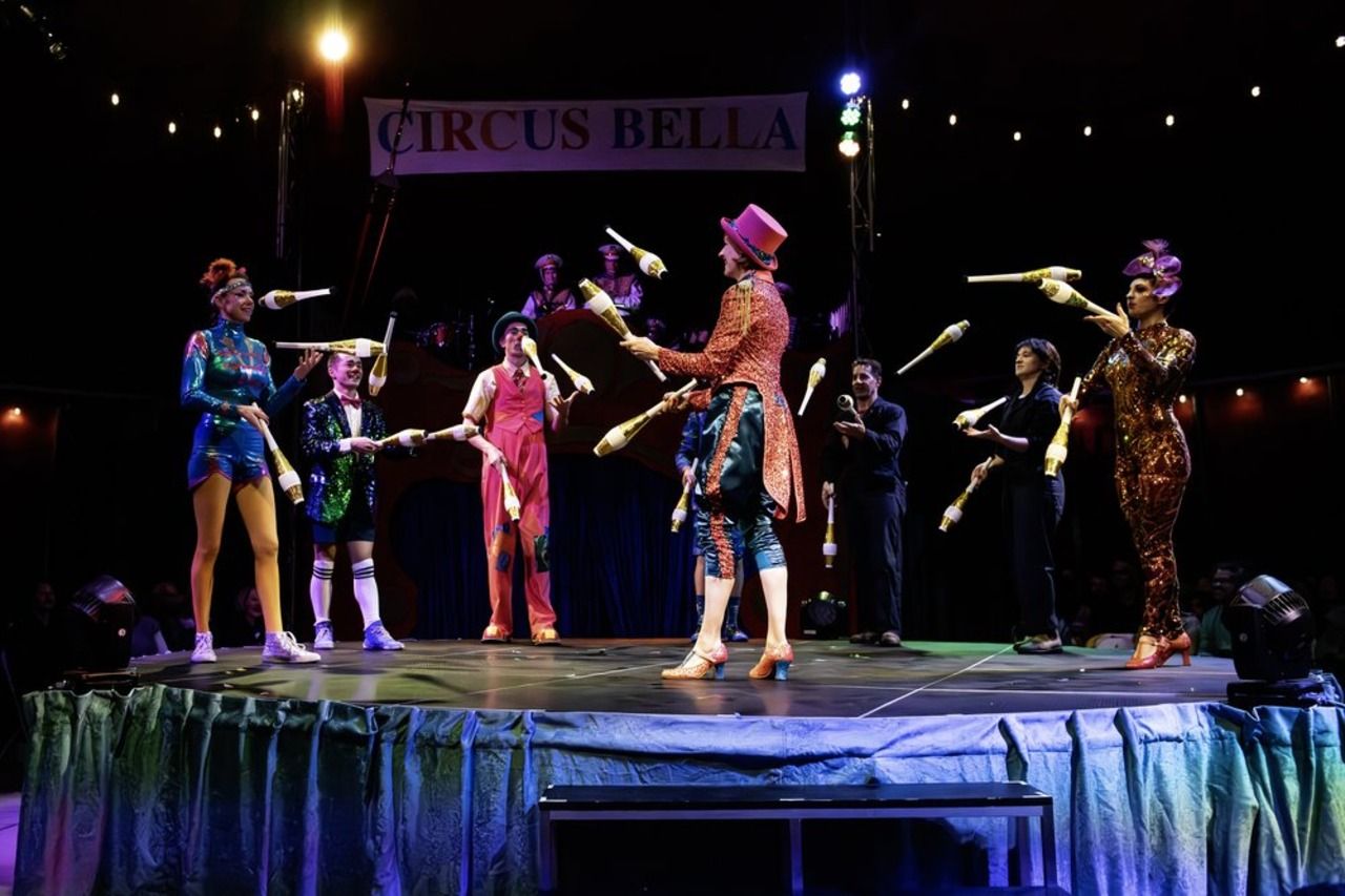 Circus Bella performs