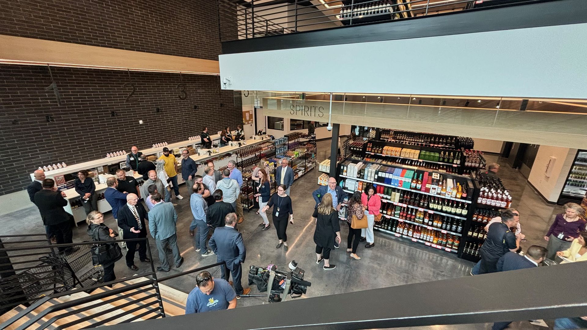 New state liquor store.