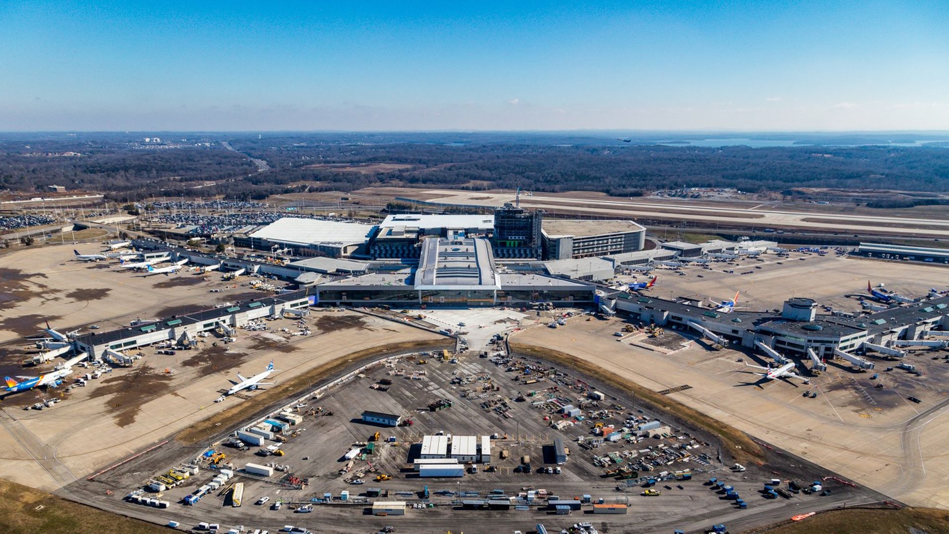 Photo of the Nashville airport.