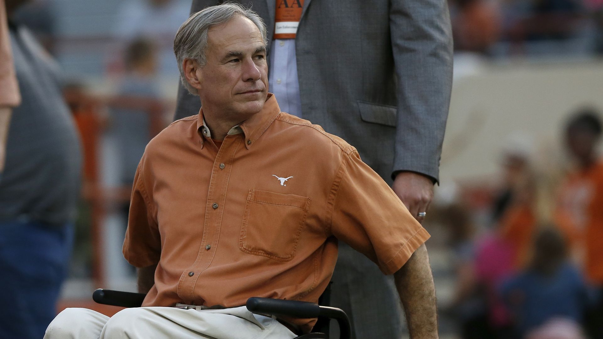 Texas Governor Greg Abbott. 