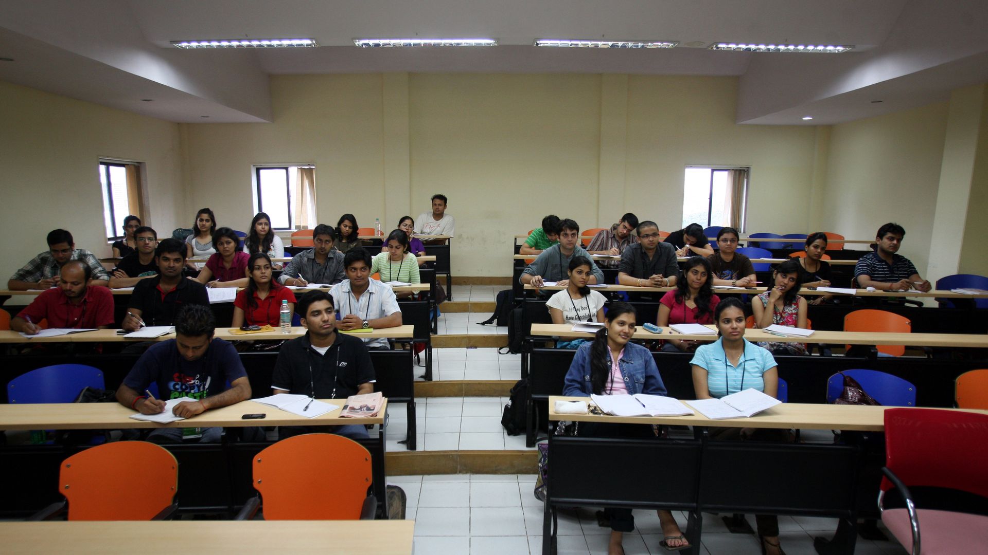 College students in Mumbai