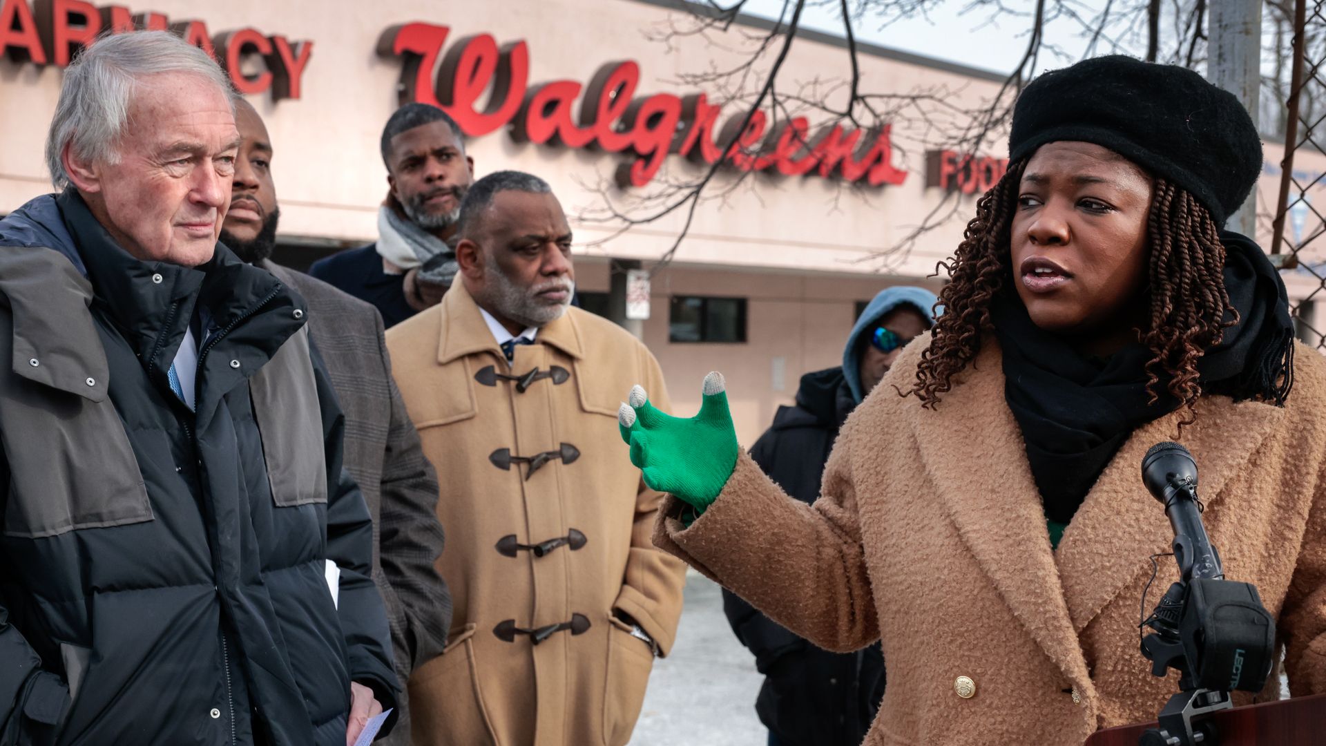 Sen. Ed Markey questions effects of Walgreens rollback.