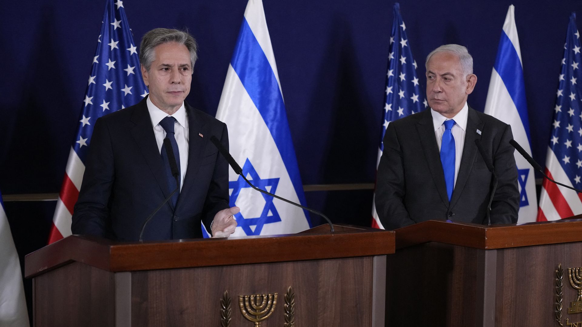 Blinken and Netanyahu
