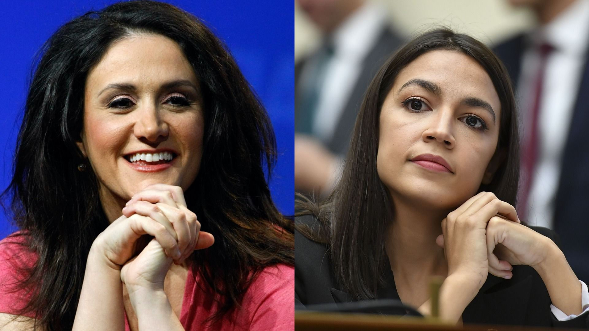 Michelle Caruso-Cabrera and AOC