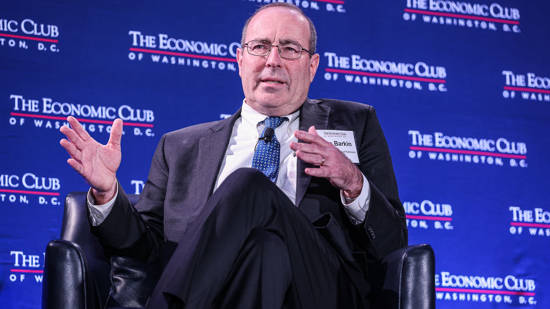 Richmond Fed president Tom Barkin