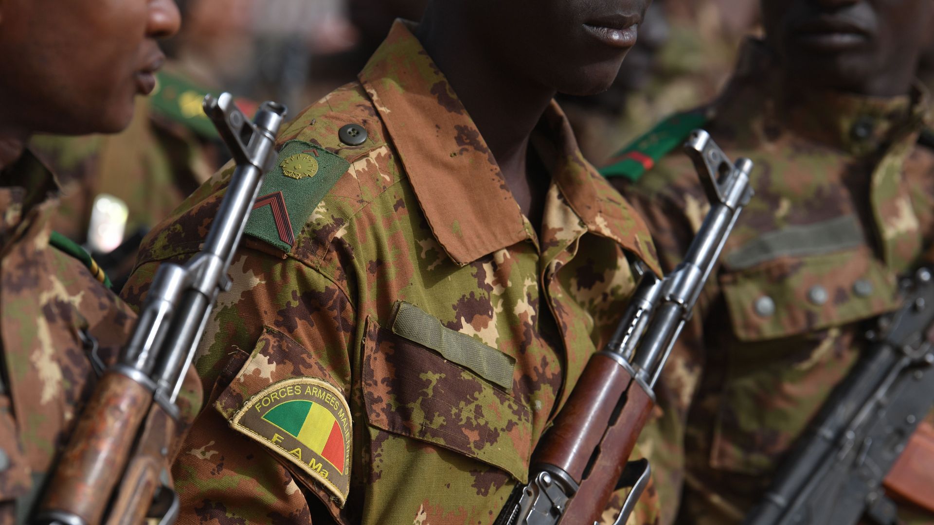 Mali soldiers