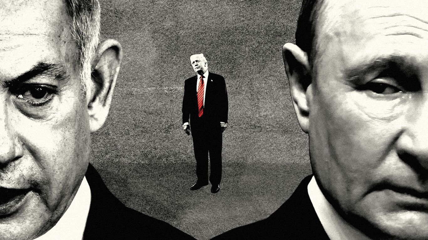 Trump stands by as Putin and Netanyahu cross new lines