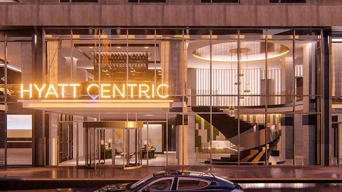 Hyatt Centric SouthPark exterior