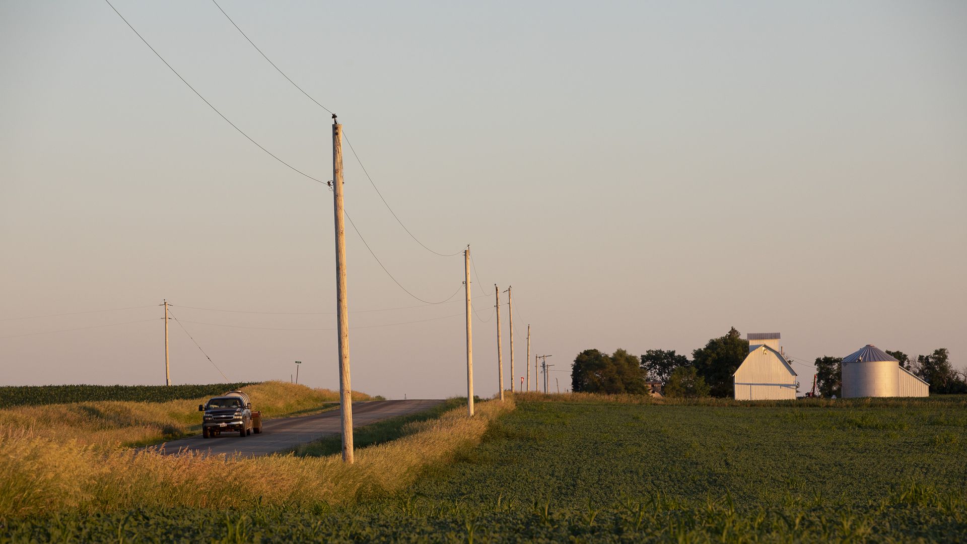 Soybeans in a field near Tiskilwa, Illinois, U.S., on Wednesday, June 16, 2021.
