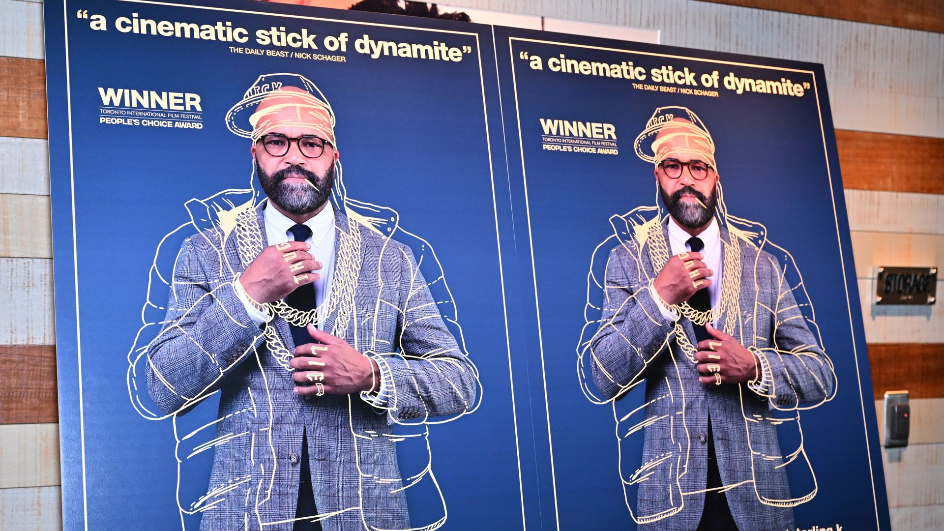 Posters for the movie American Ficiton