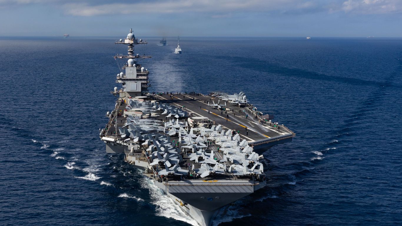 Trump sends second aircraft carrier to Gulf amid Iran threats