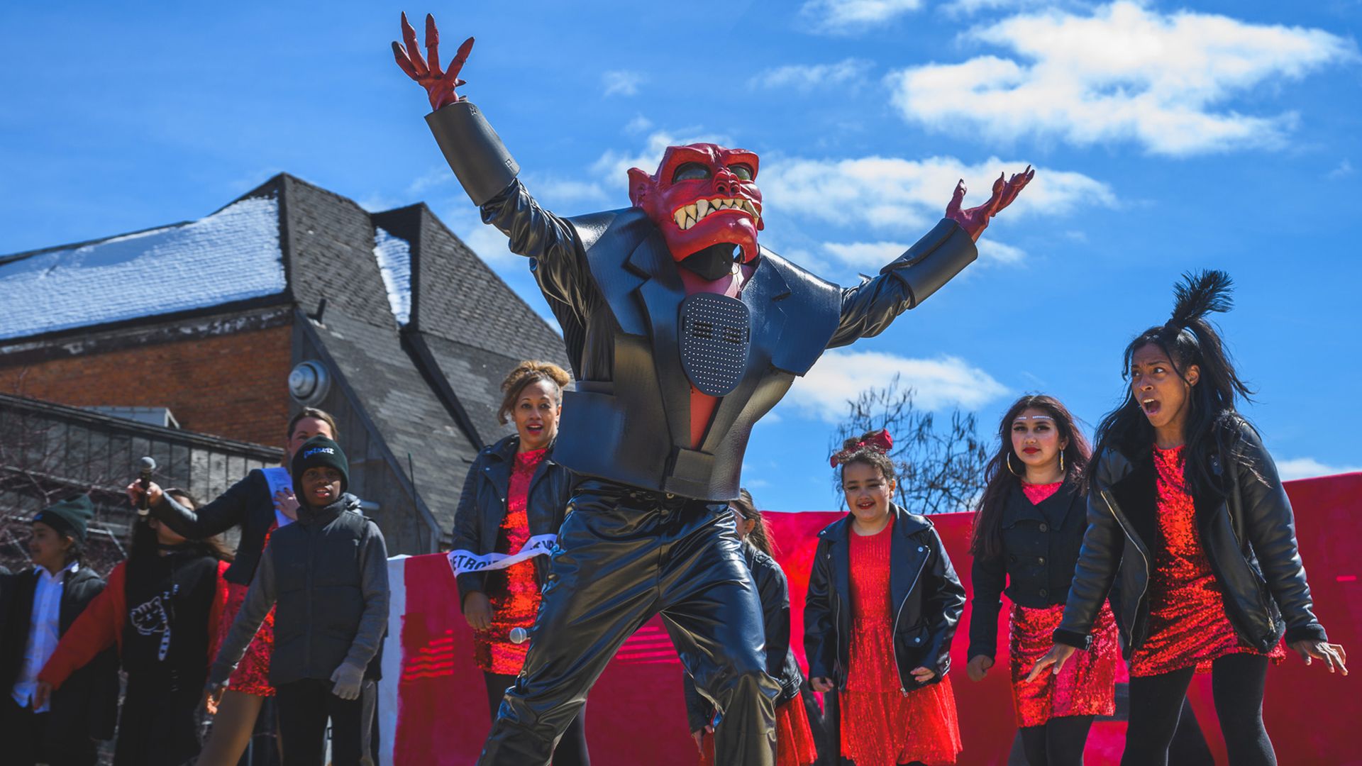 Detroit's Marche du Nain Rouge returns with music, myths - Axios Detroit