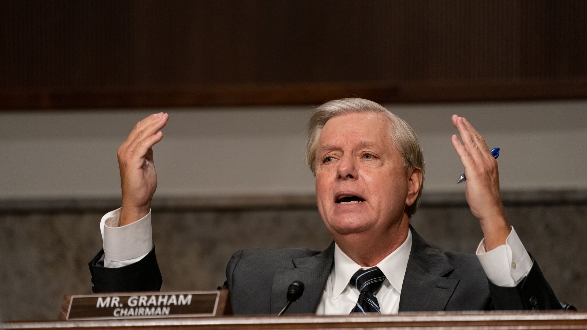 A photo of U.S. Senator Lindsey Graham