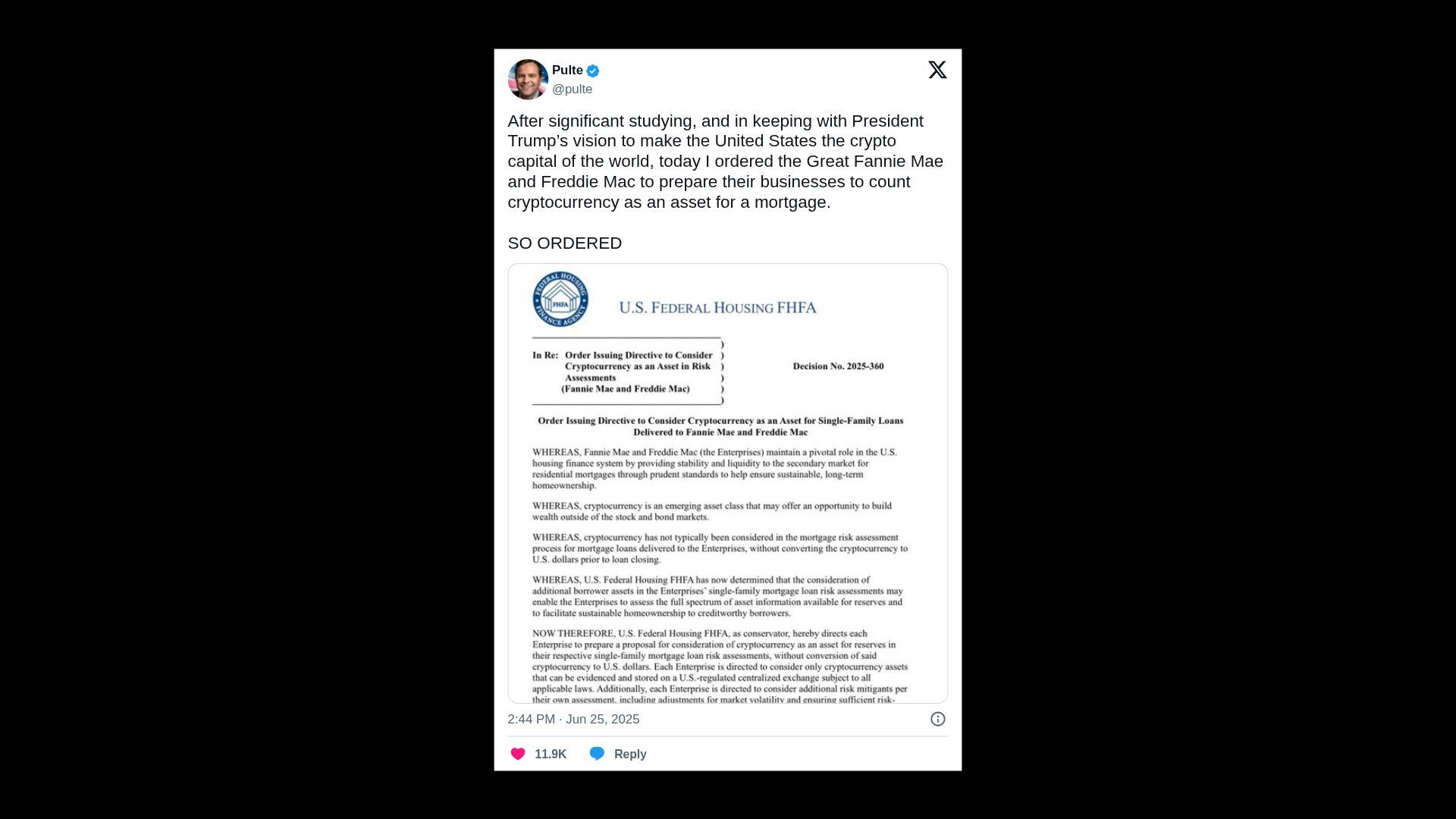 A screenshot of a tweet.