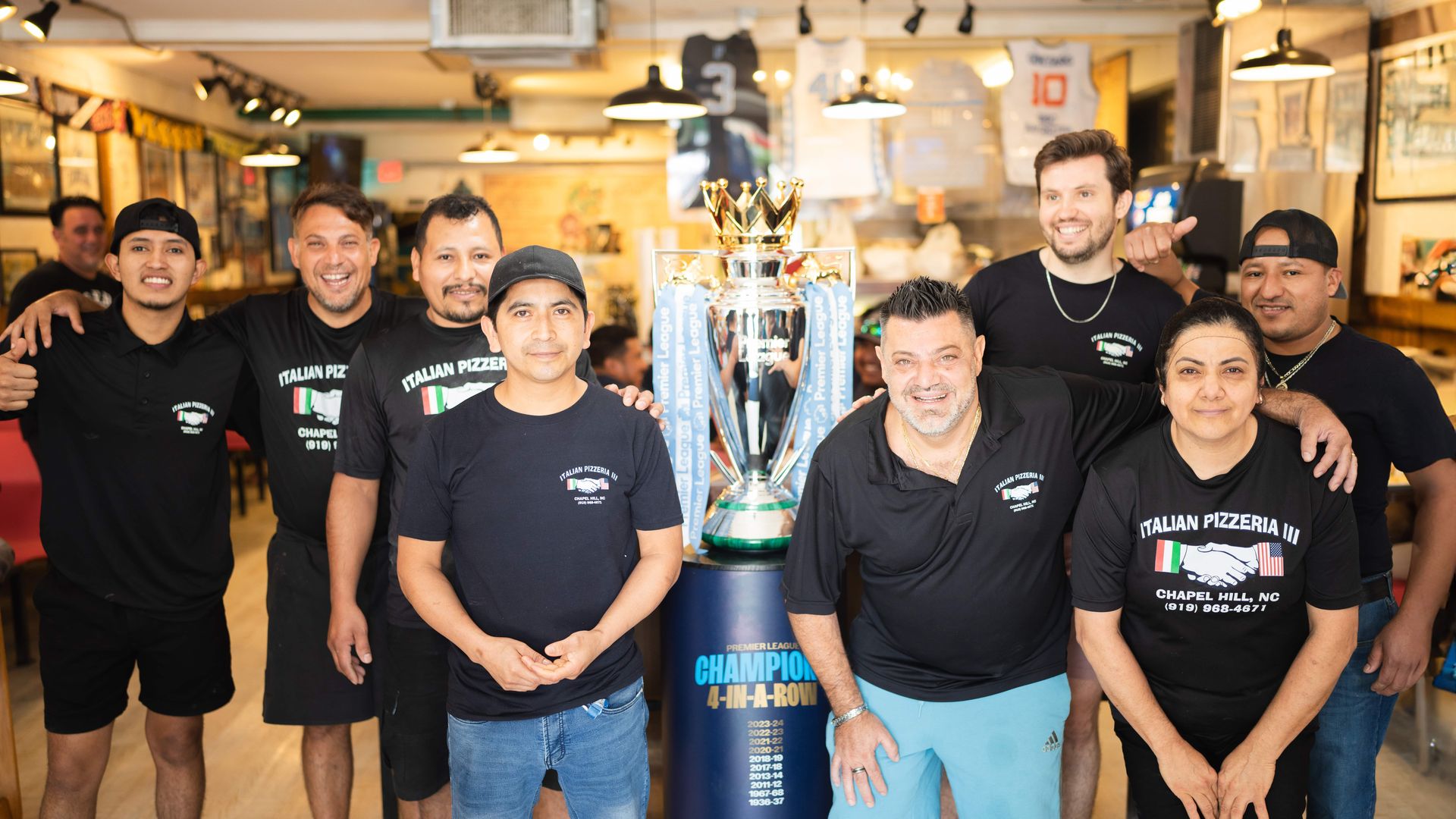 Representatives from Manchester City at ip3