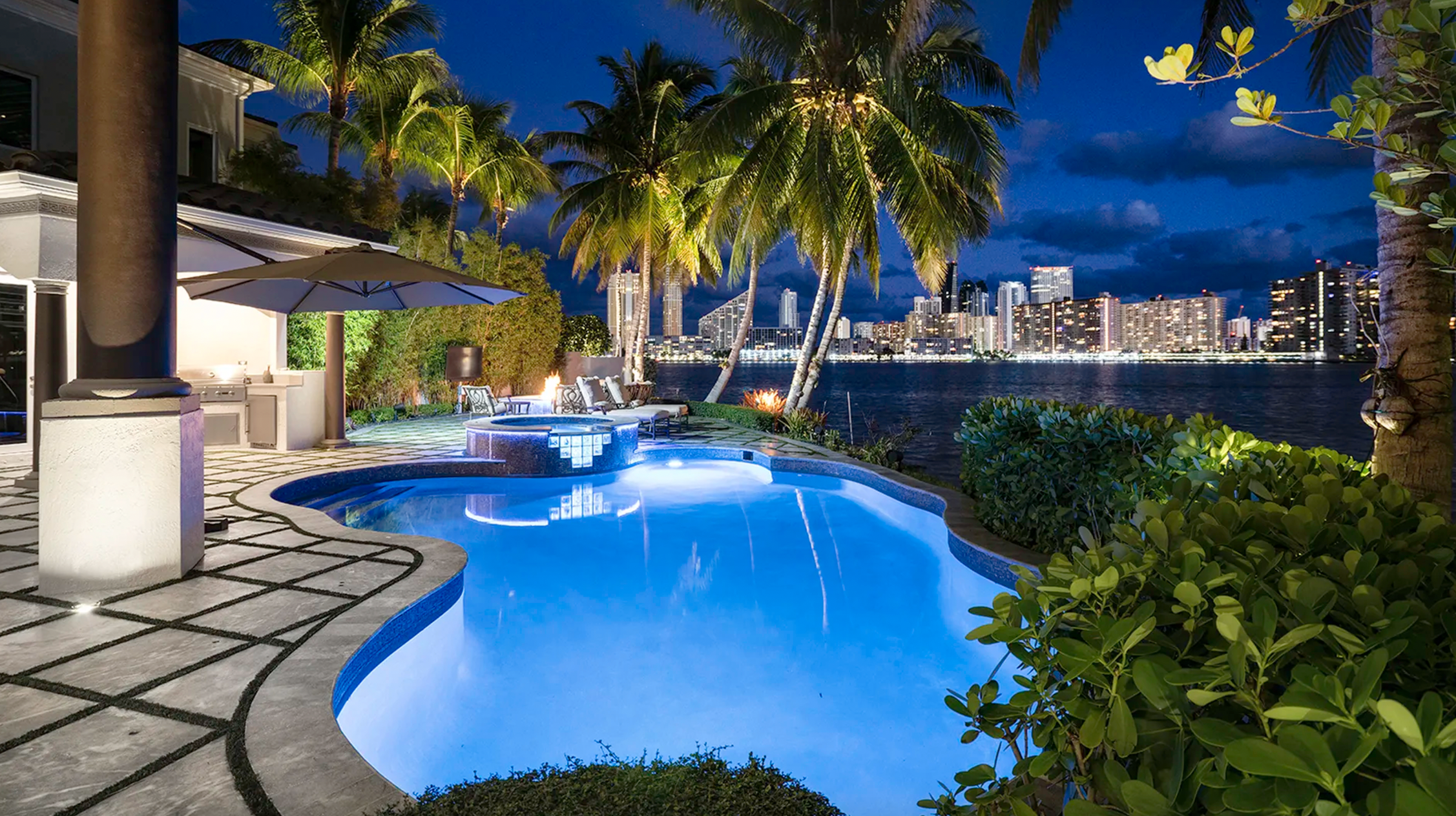 dj khaled's former miami mansion