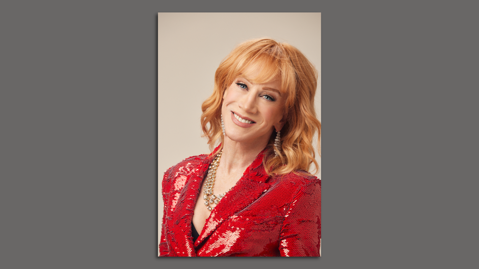 A photo of Kathy Griffin.