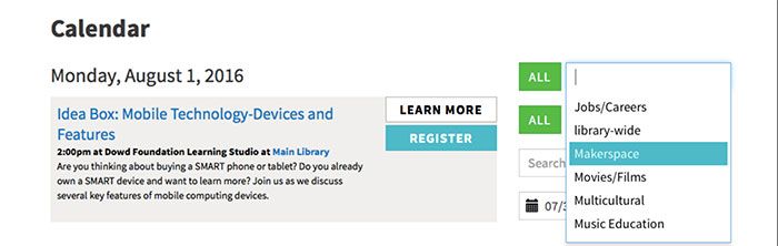 Makerspace-Screenshot