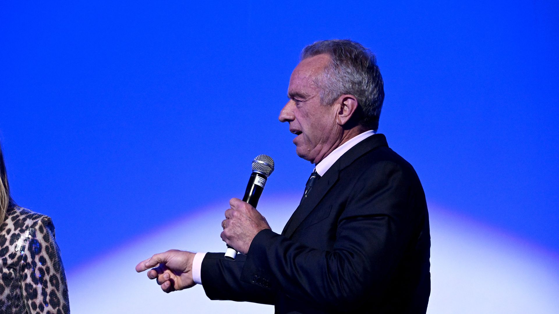 Presidential candidate Robert F. Kennedy Jr. attends "A Night of Laughter With RFK Jr. & Friends" hosted by the Kennedy campaign at Million Dollar Theater on February 21, 2024 in Los Angeles, California