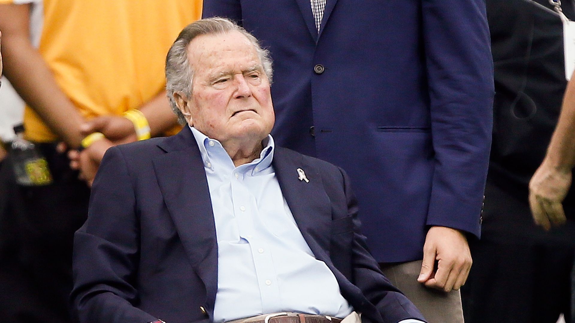 Former President George H.W. Bush.