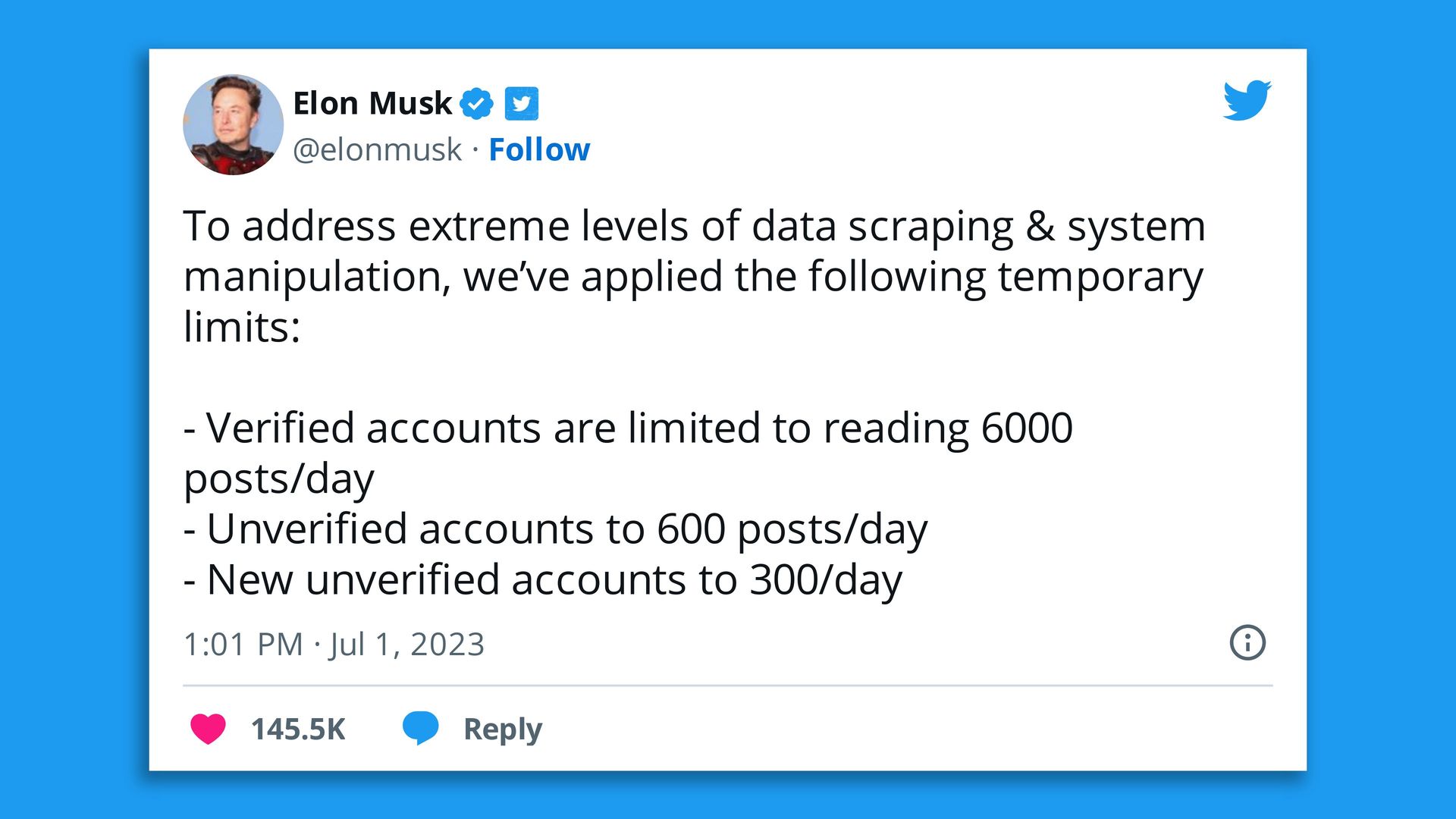 Twitter users report "rate limit" on platform