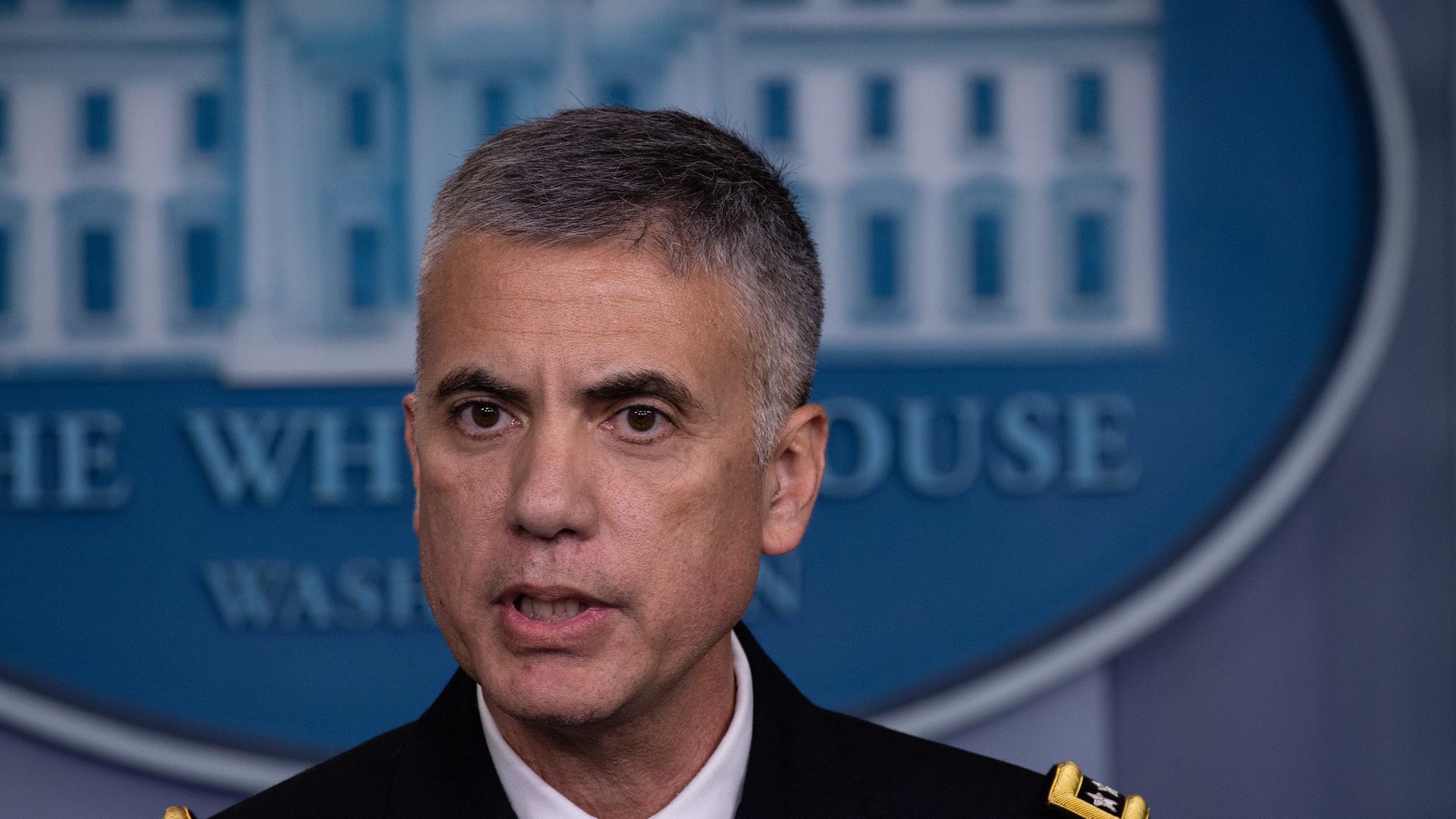 Gen. Nakasone looks mad.