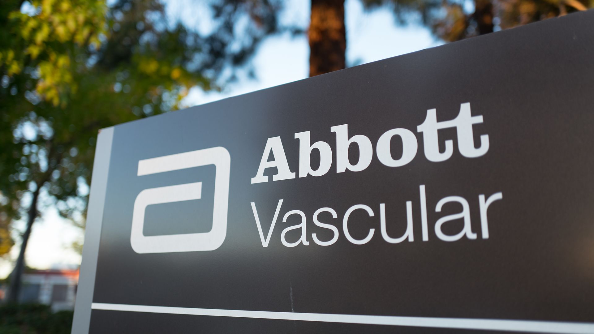 The headquarters sign of Abbott Vascular.