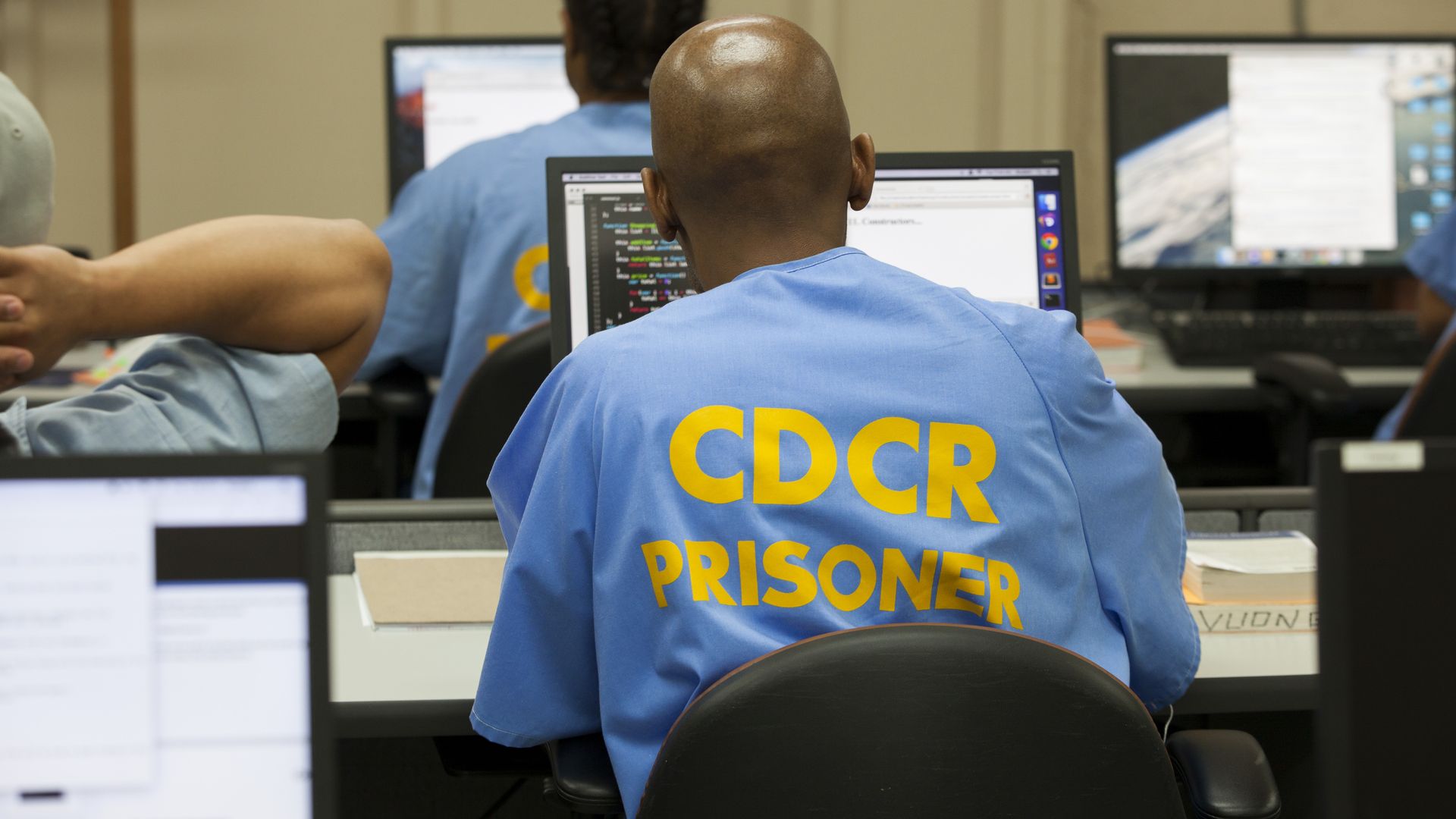 Prisoner learning to code