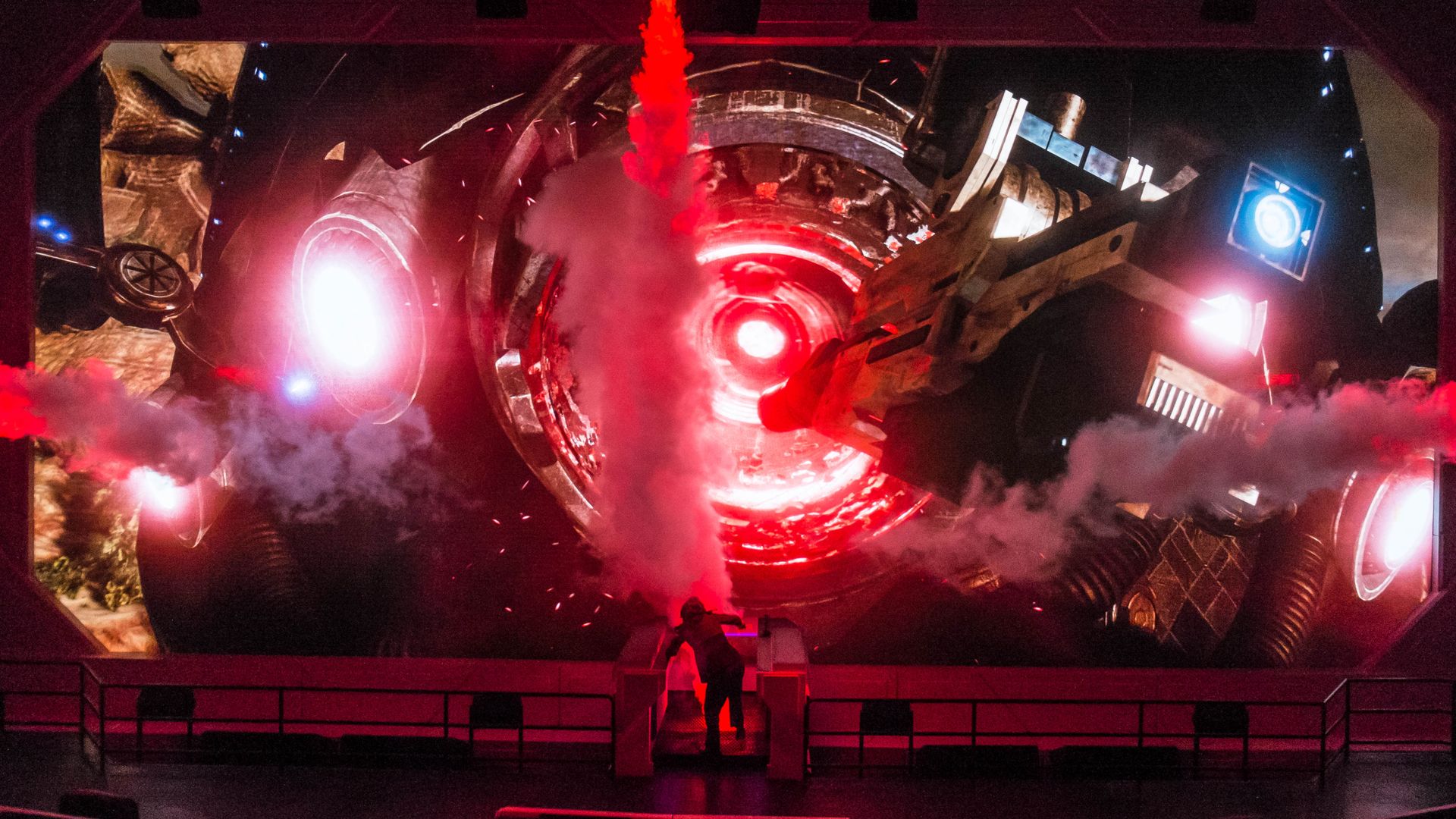 Liminal Space's amusement park attraction Mass Effect