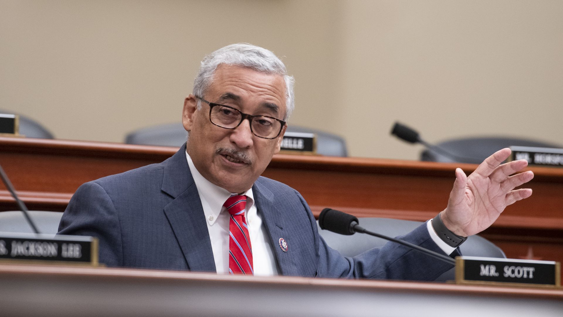 Rep. Bobby Scott speaks at a congressional hearing.