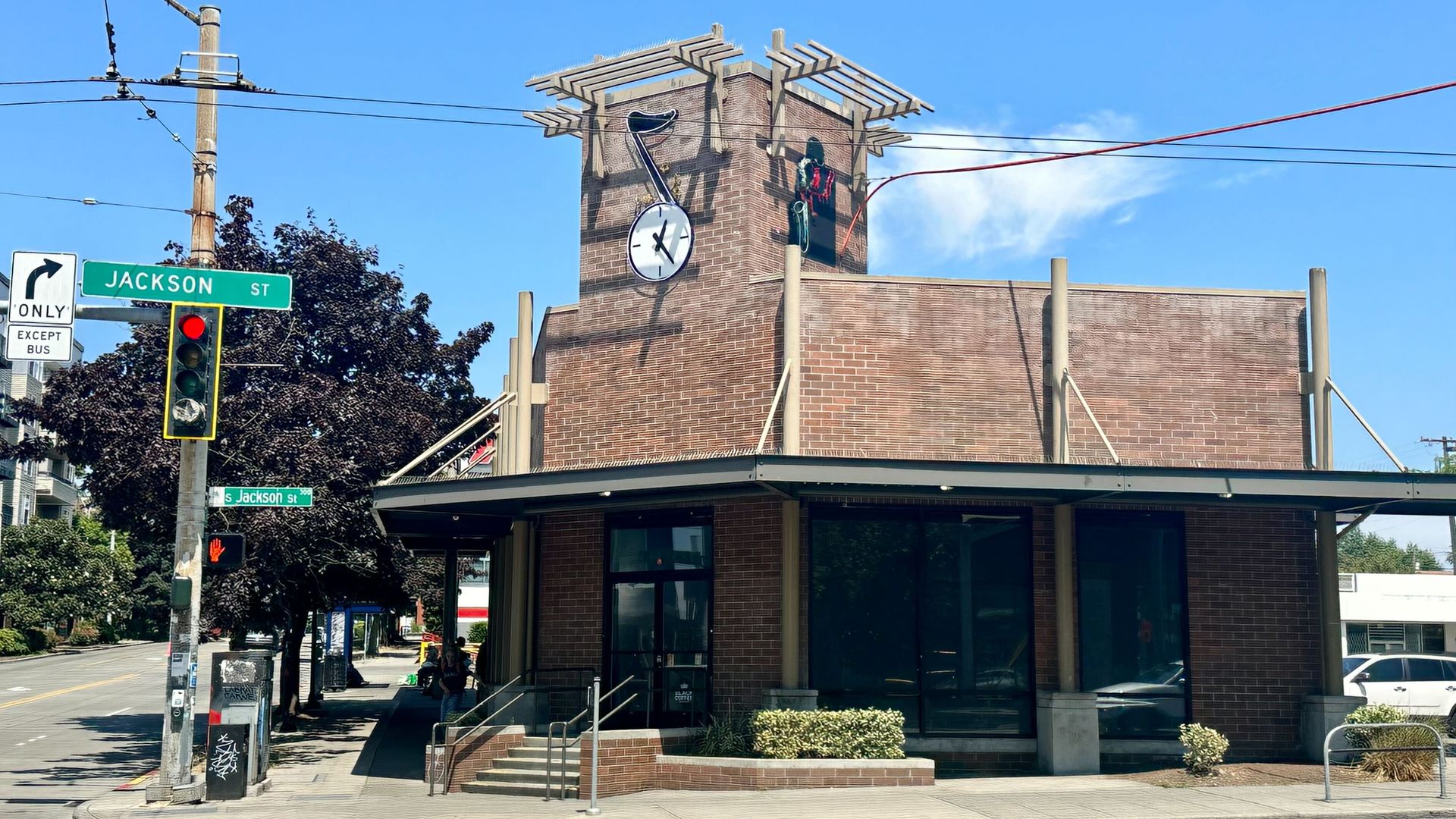 Photo of the old Starbucks at the corner of 23rd and Jackson in Seattle.