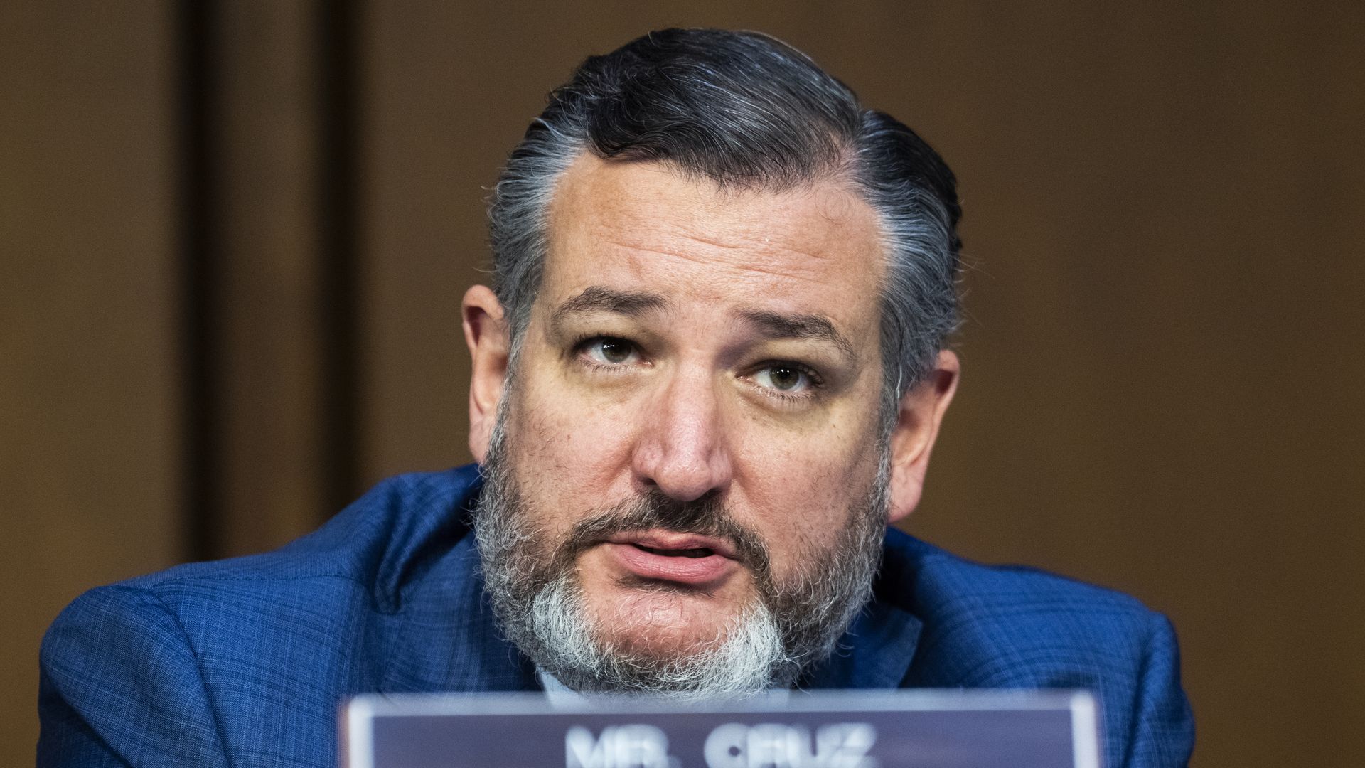 Sen. Ted Cruz, R-Texas, attends the Senate Judiciary Committee.