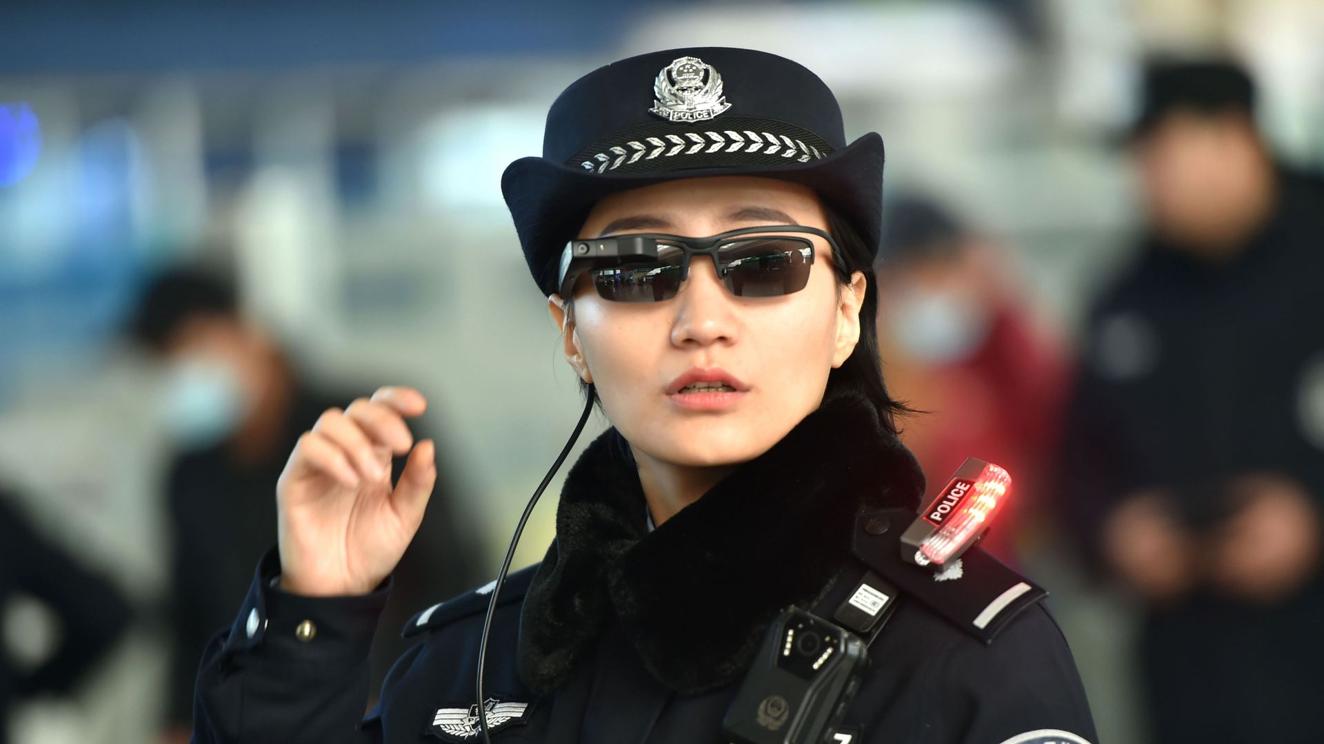 Chinese police officer