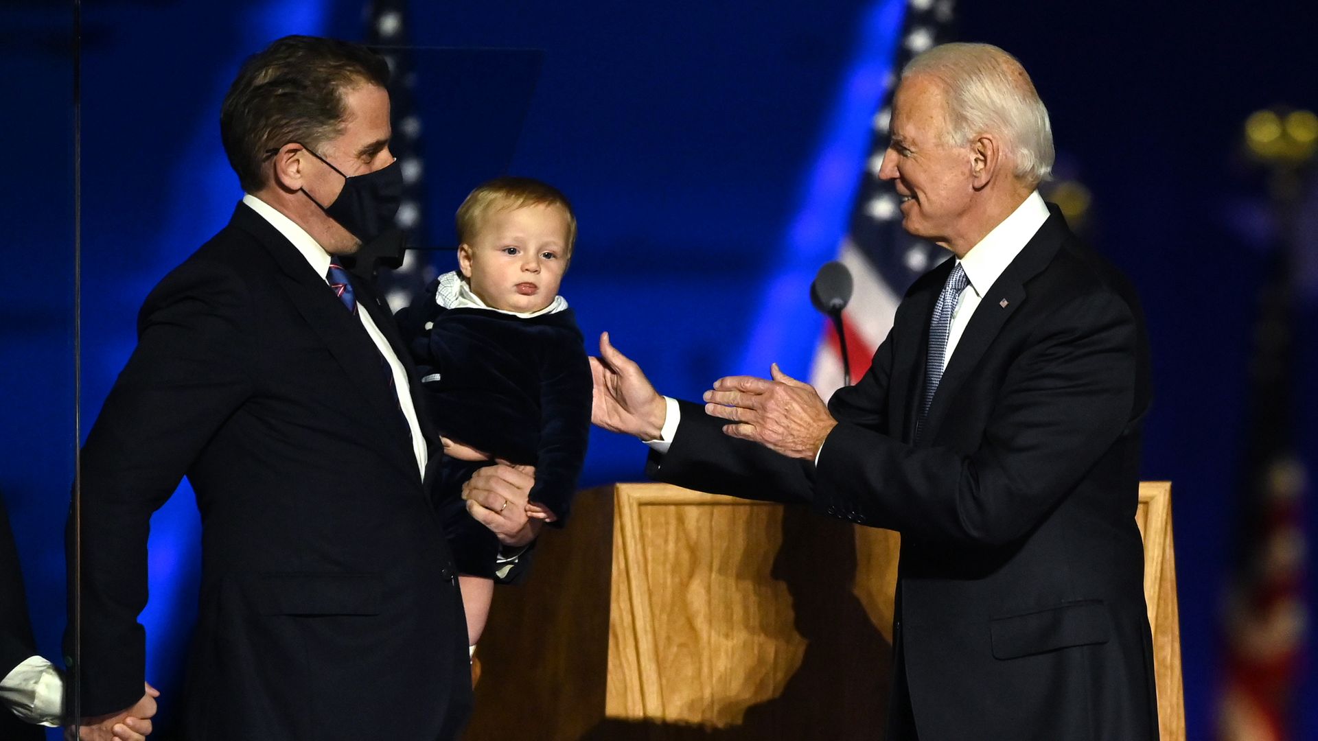 Hunter Biden and Joe Biden.