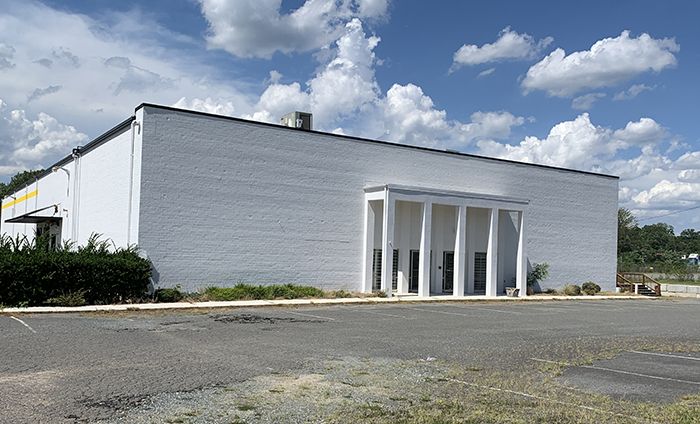 Site of where the Charlotte Film Society will open a new nonprofit art house cinema, at 4237 Raleigh Street. 