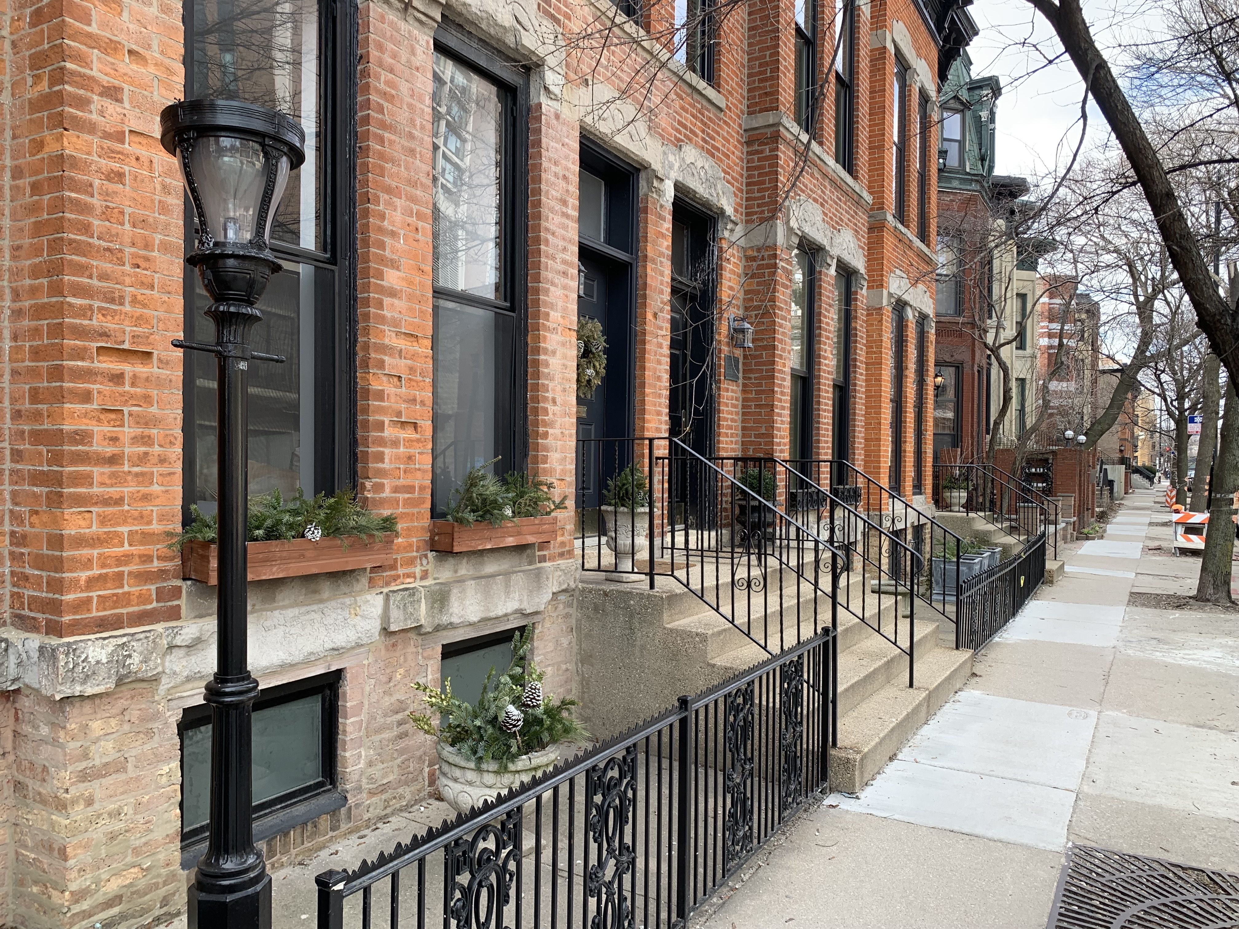 Photo of houses on the street 
