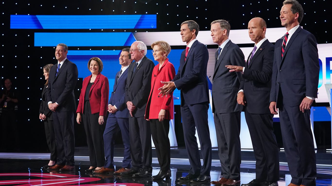 In photos: Democratic presidential debates, round 2, night 1