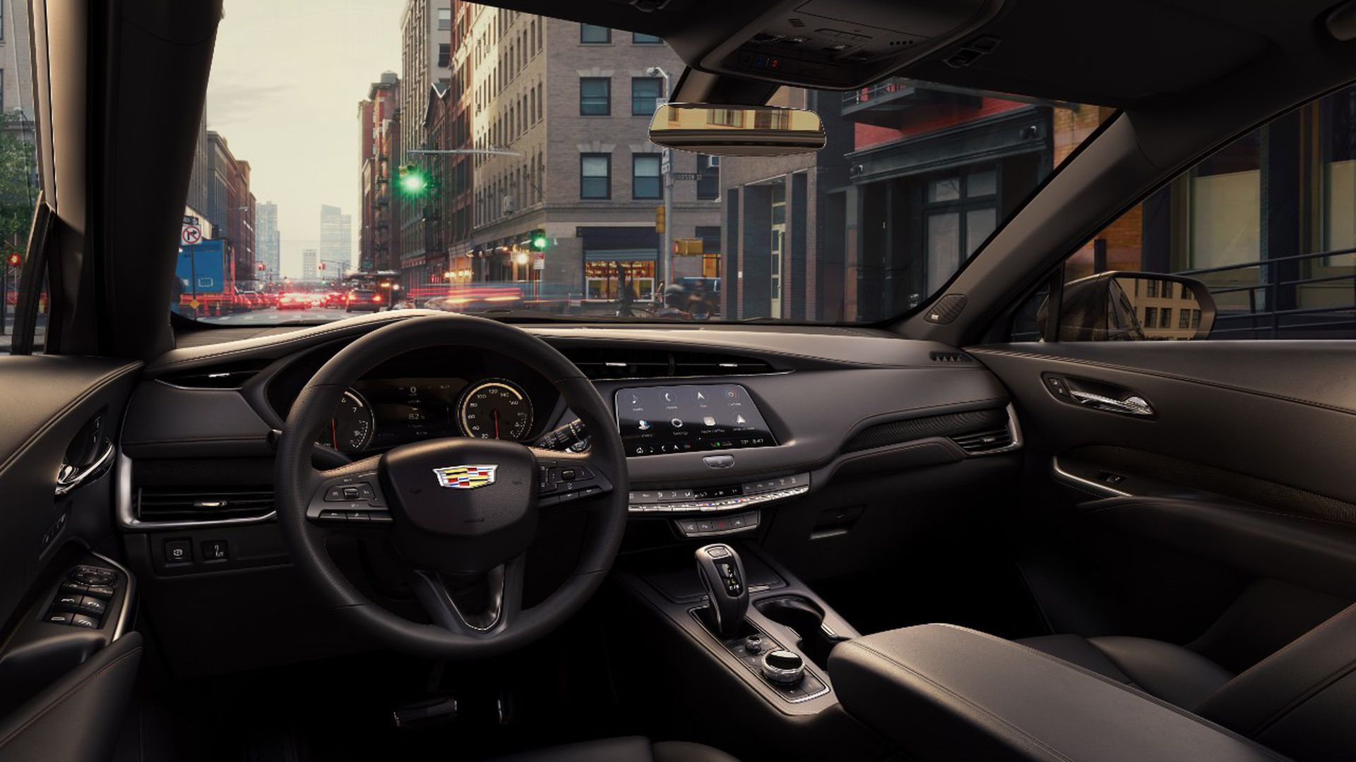 The 2020 Cadillac XT4's interior. Photo: GM