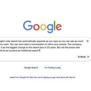 Google reinvents search before AI rivals replace it