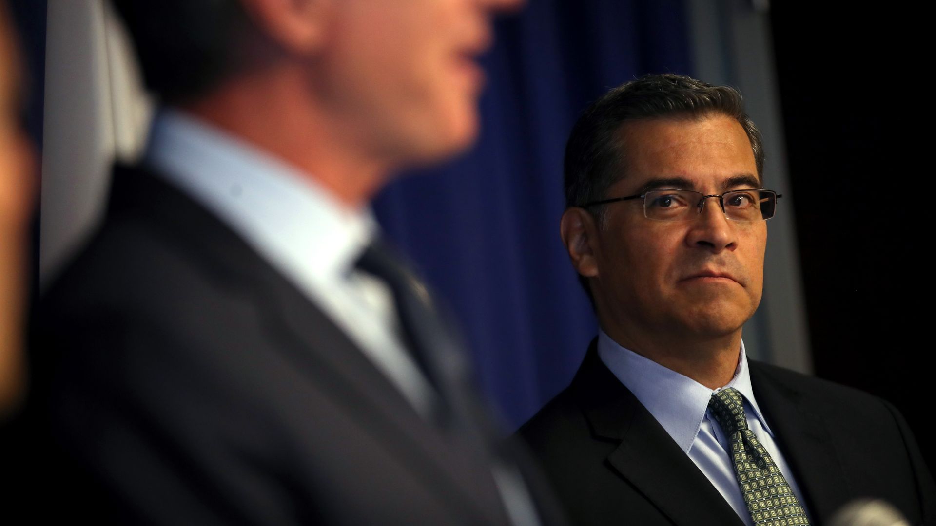 California attorney general Xavier Becerra