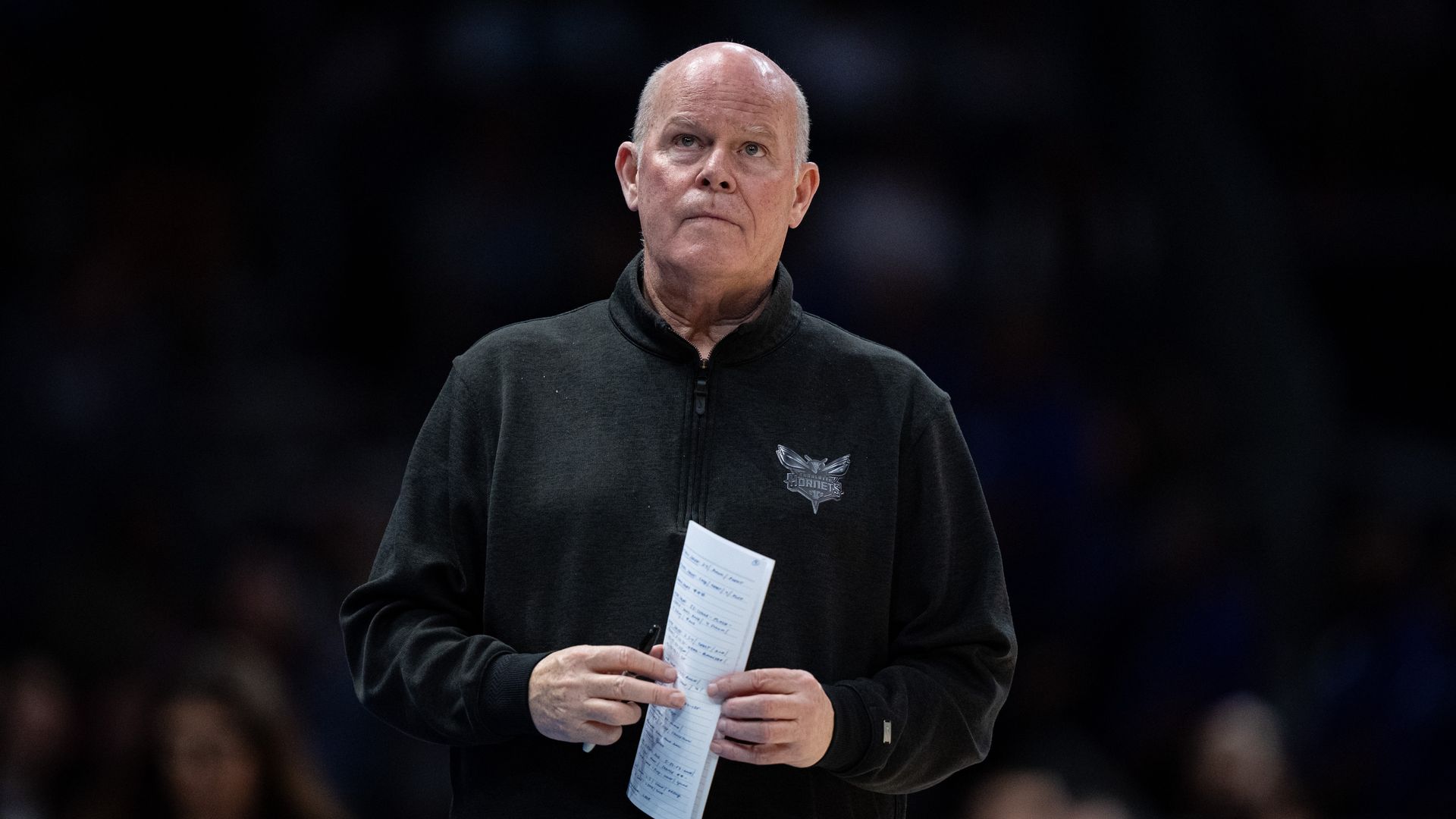 Charlotte Hornets head coach Steve Clifford on the sidelines of a game.