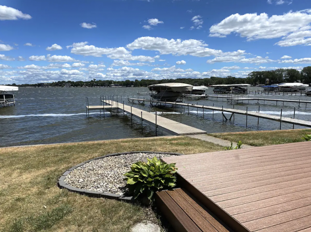 Airbnb: Lakefront retreat clear lake iowa