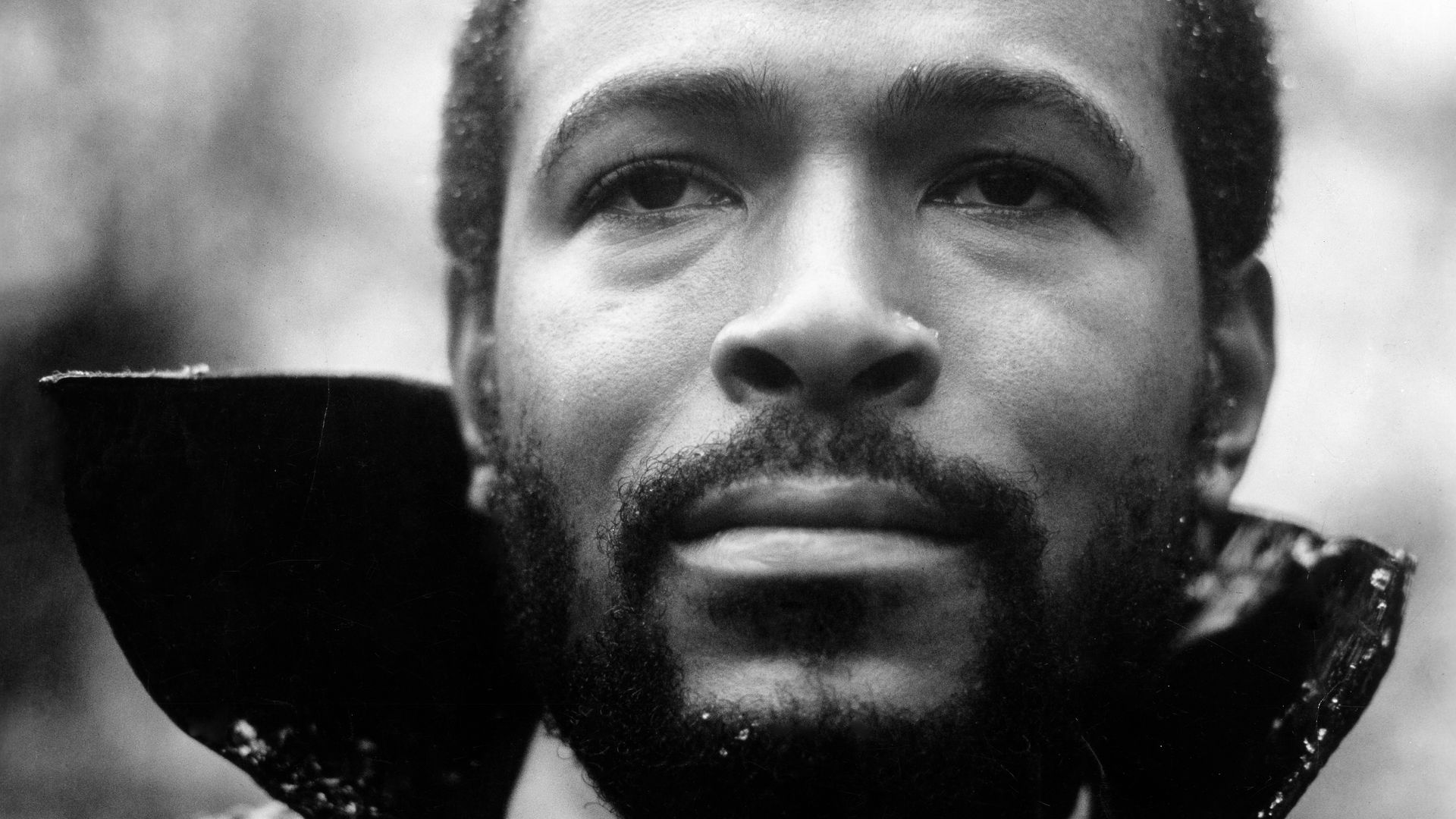 Marvin Gaye poses for a portrait session for his album "What's Going On."