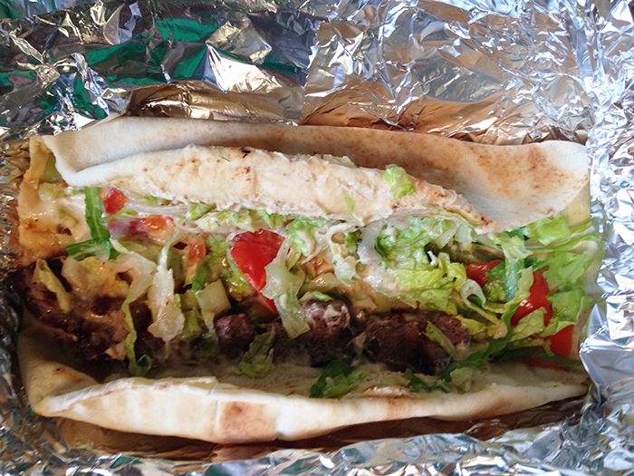 Lamb Kabob Wrap Kabob Grill Charlotte