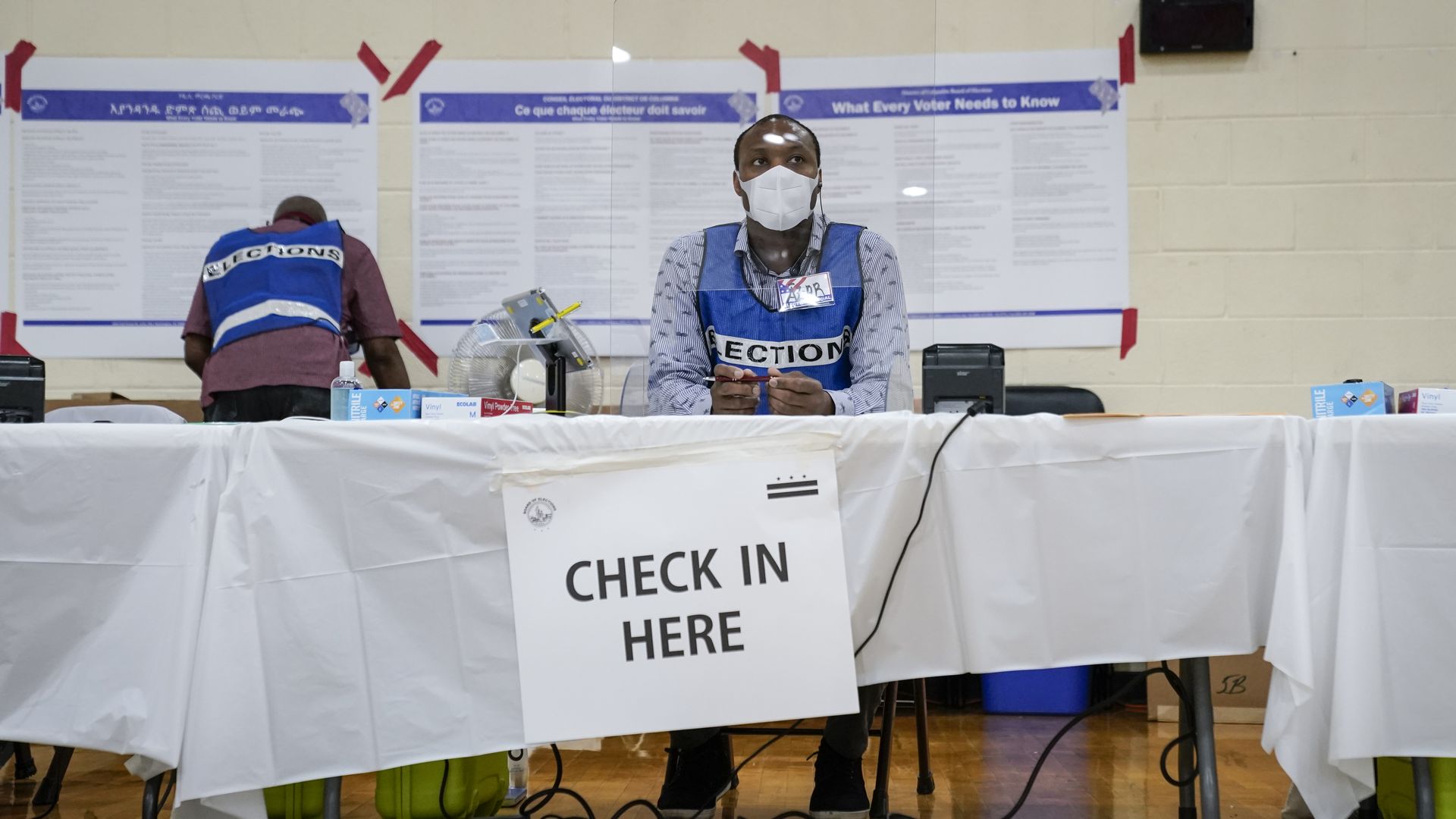 Voting booth
