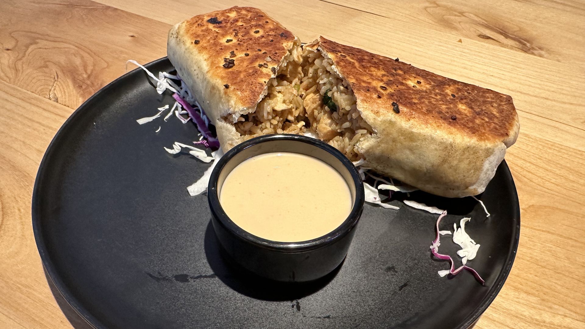 photo of hibachi burrito