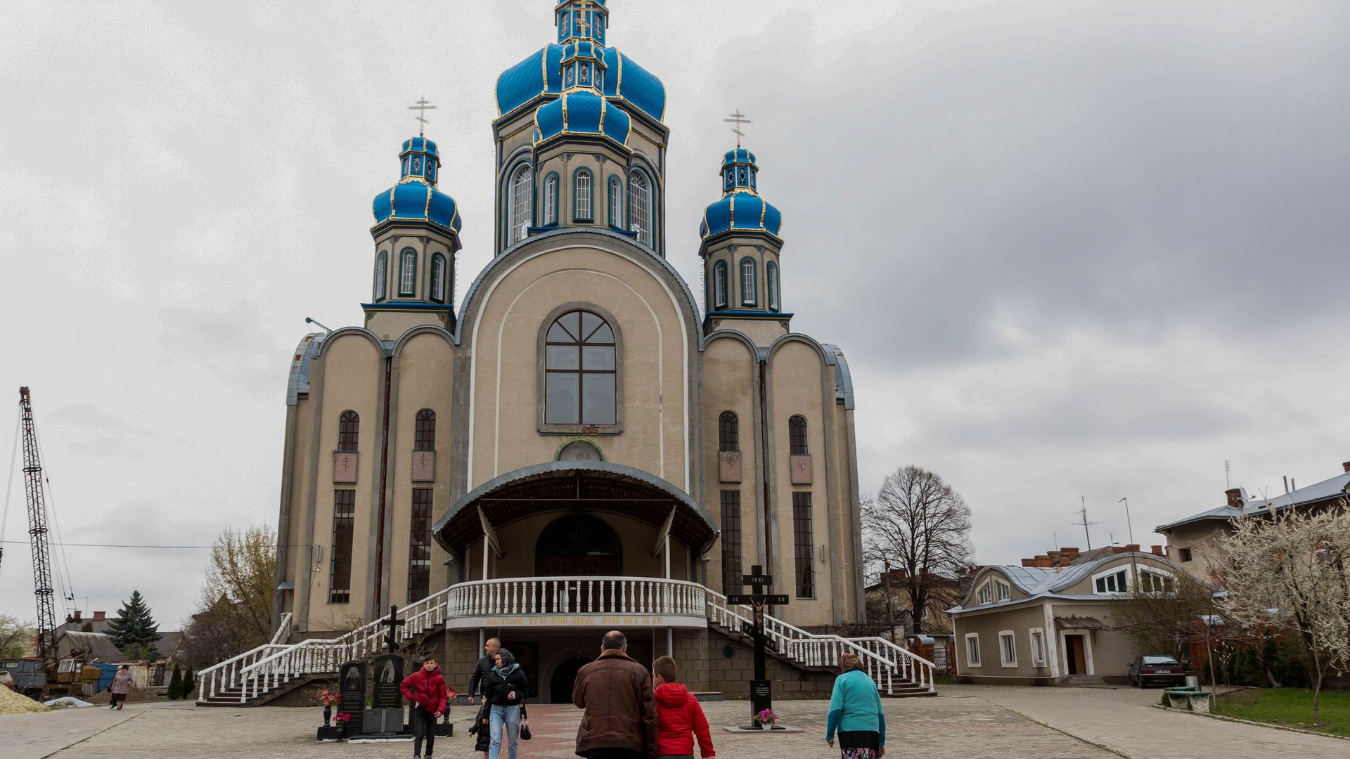 An Orthodox church in Ukraine